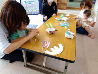 写真：波崎西児童館ぴょんぴょんルームの様子