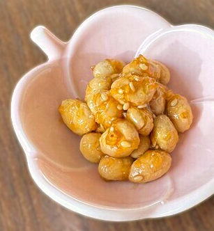 写真：大豆の甘辛味噌和え