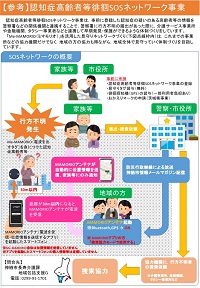 チラシイメージ：見守り協力呼びかけ裏面