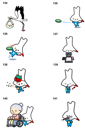 イラスト：カミスココくん134～141