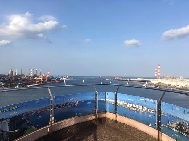 写真:展望塔からの風景