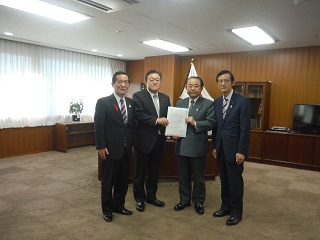 写真:復興庁訪問の様子