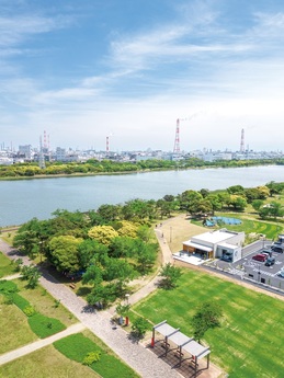 写真：神之池緑地の鳥かん図