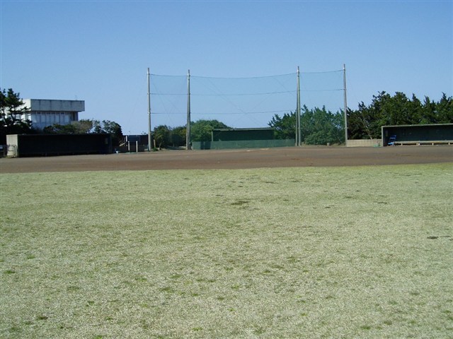 写真：野球場グラウンド