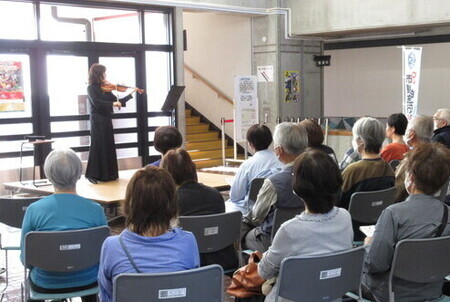 写真:音楽会の風景