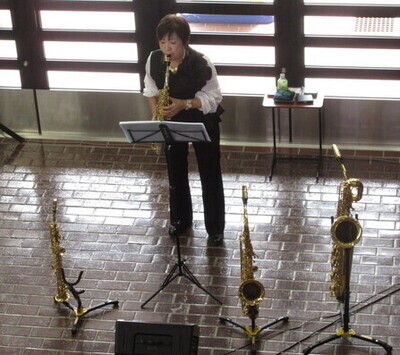 写真：4月の音楽会の風景
