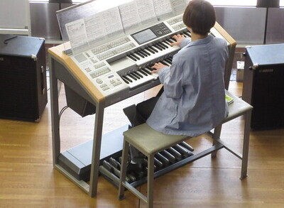 写真：3月の音楽会の風景