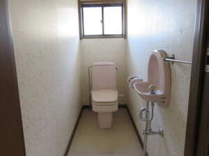写真：2階の洋式トイレ