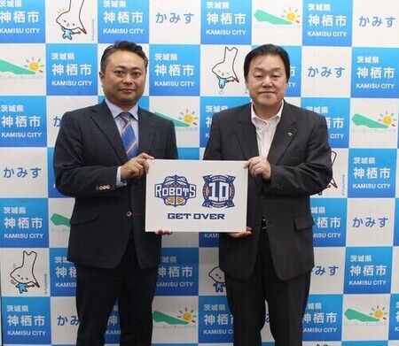 写真：2024年8月29日撮影の訪問者1名と市長
