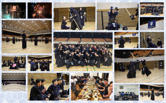 写真：桐蔭横浜大学剣道部夏季強化合宿の様子