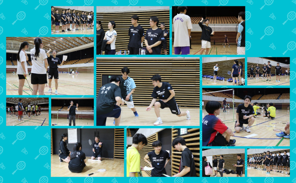 写真：大学生からマンツーマンで指導を受ける高校生