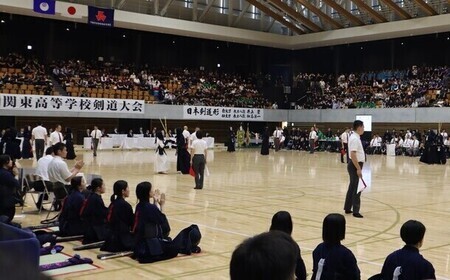 写真：団体戦予選リーグ開始直後の様子