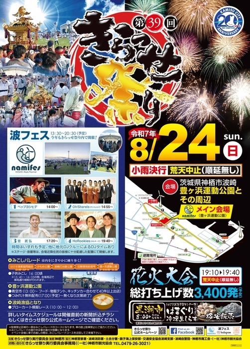 イメージ図：きらっせ祭りポスター