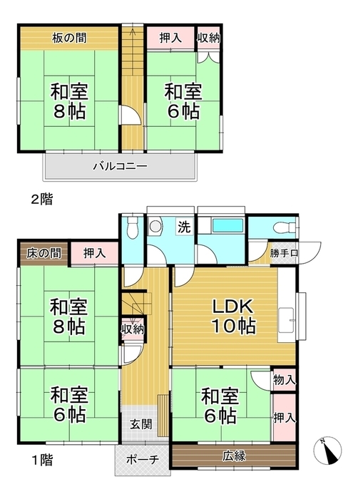図：物件の間取り