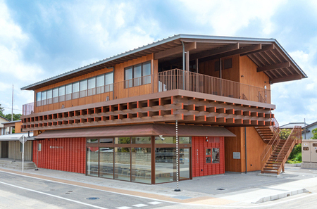 写真:息栖にぎわいテラスの外観