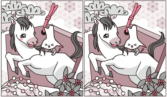 イメージ図:新春まちがいさがしクイズ