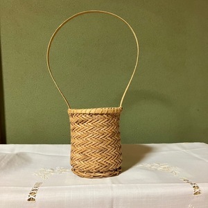 写真:籐で編んだかご