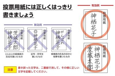 画像：投票方法のご案内