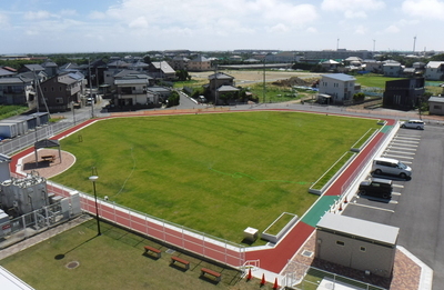 写真：しおかぜ広場の全景